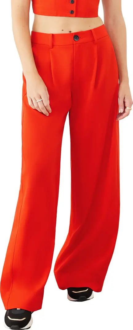 GSTQ Luxe Wide Leg Trousers | Nordstrom | Nordstrom