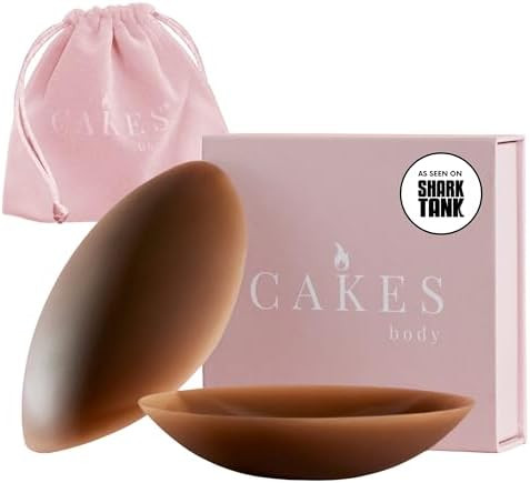 CAKES Body® Grippy Non-Adhesive Silicone Nipple Covers for Women (NO STICKY ADHESIVE) - Reusable... | Amazon (US)