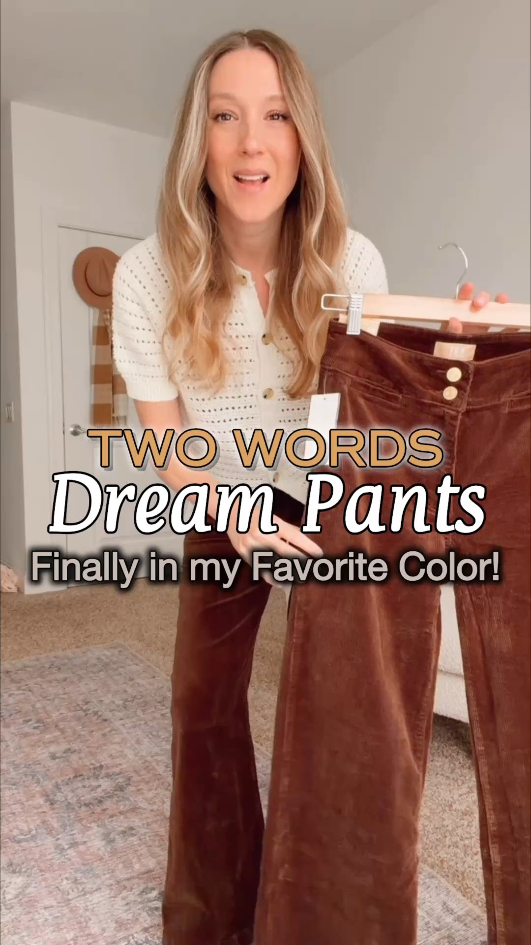 These brown corduroy pants have me really excited!  The fit, texture, and color just feel right for fall.

brown corduroy pants, fall outfit, cozy fall style, neutral outfit ideas, brown pants outfit, corduroy trends 2026, women’s fall fashion, pants for women over 40, fall outfit inspo

#LTKWorkwear #LTKOver40 #LTKSeasonal