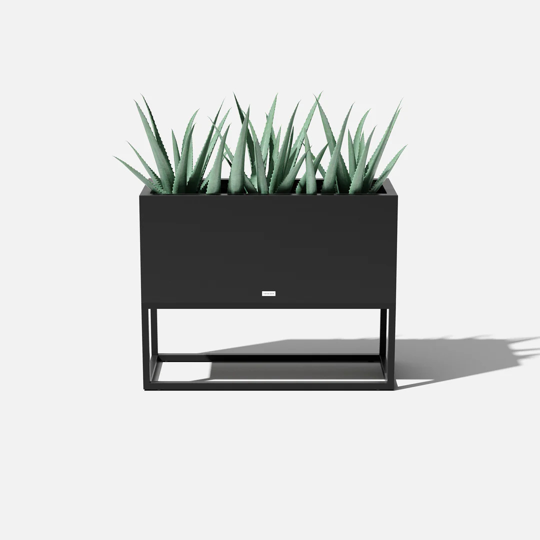 block raised long box planter | Veradek