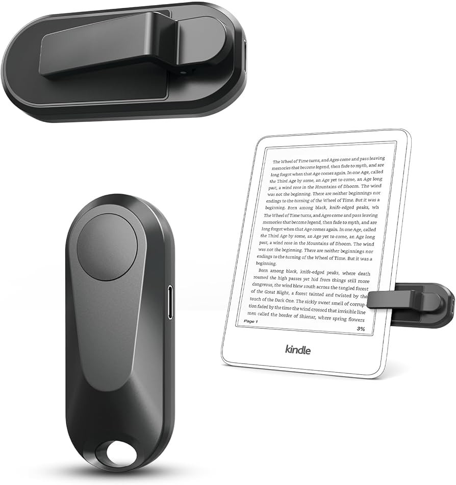 Remote Control Page Turner for Kindle Paperwhite Oasis Kobo eReaders, Camera Camcorder Remote Con... | Amazon (US)