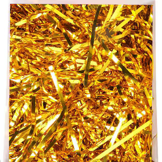 150g Iridescent Film PET Crinkle Paper Shred Filler Blue for Gift Wrapping Baskets Filling Gift Boxes | The Home Depot