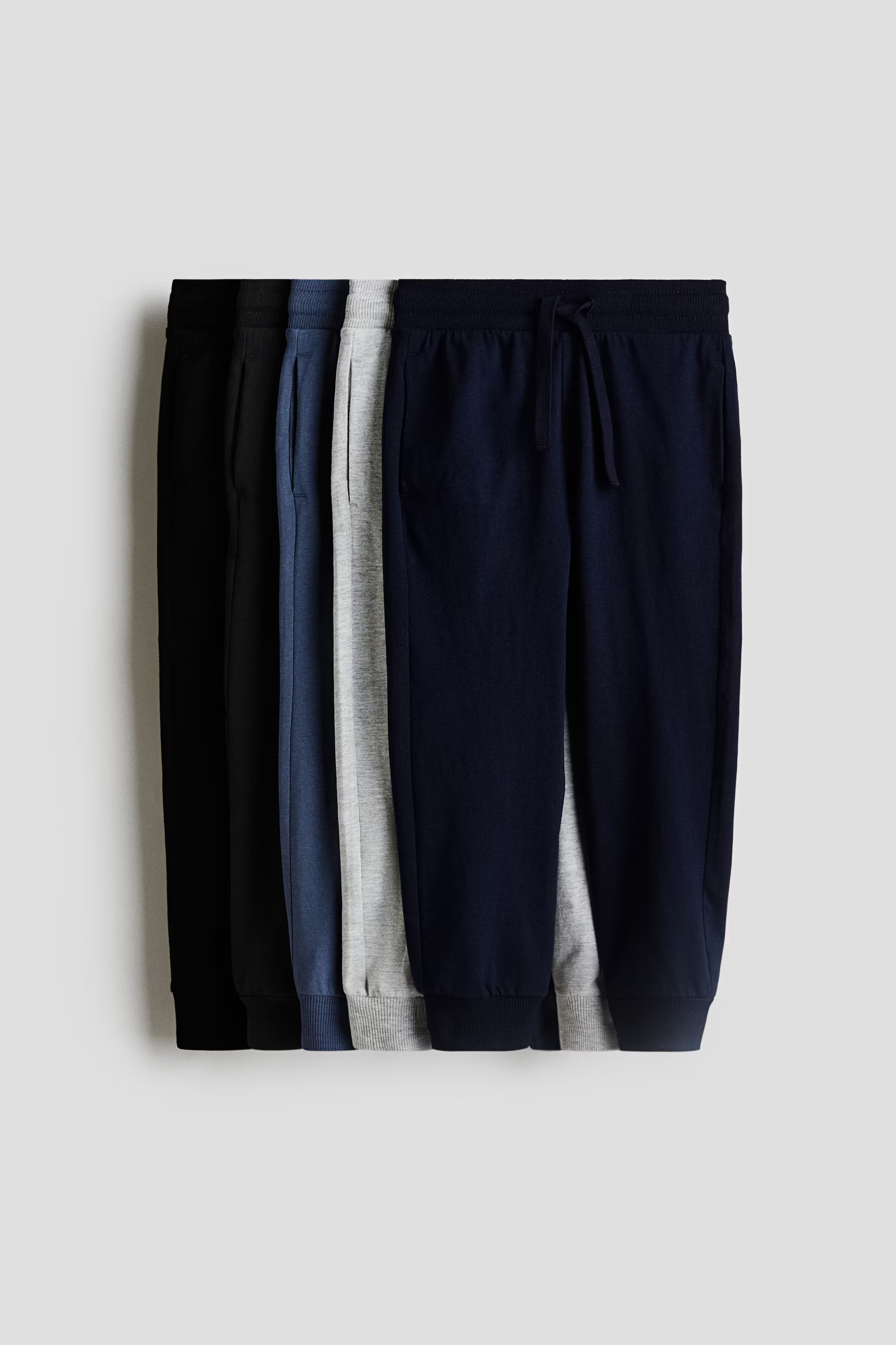 5-pack Cotton Jersey Joggers | H&M (US + CA)