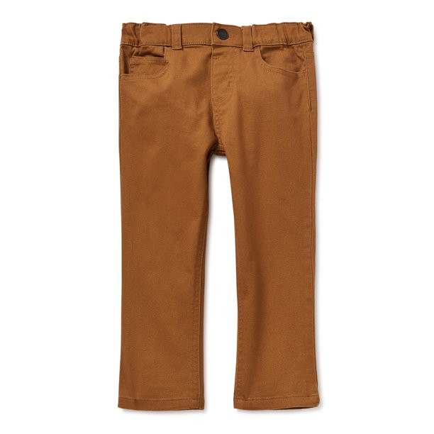 Garanimals Baby and Toddler Boy Slim Twill Pant, Sizes 12M-5T | Walmart (US)