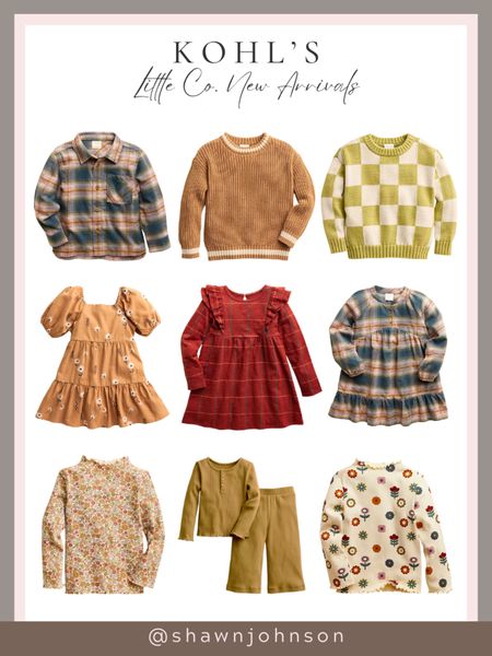 Discover the cutest fall clothes for babies and toddlers with Little Co.'s new arrivals at Kohl's. #LittleCo #FallFashion #NewArrivals #BabiesAndToddlers #KohlsFinds



#LTKbaby #LTKkids #LTKSeasonal