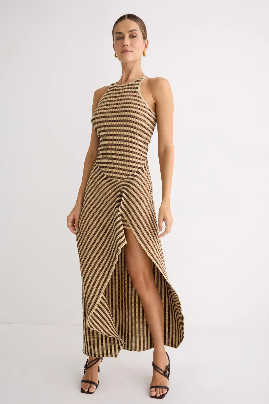 Nanushka Aliki Midi Dress | Rent the Runway