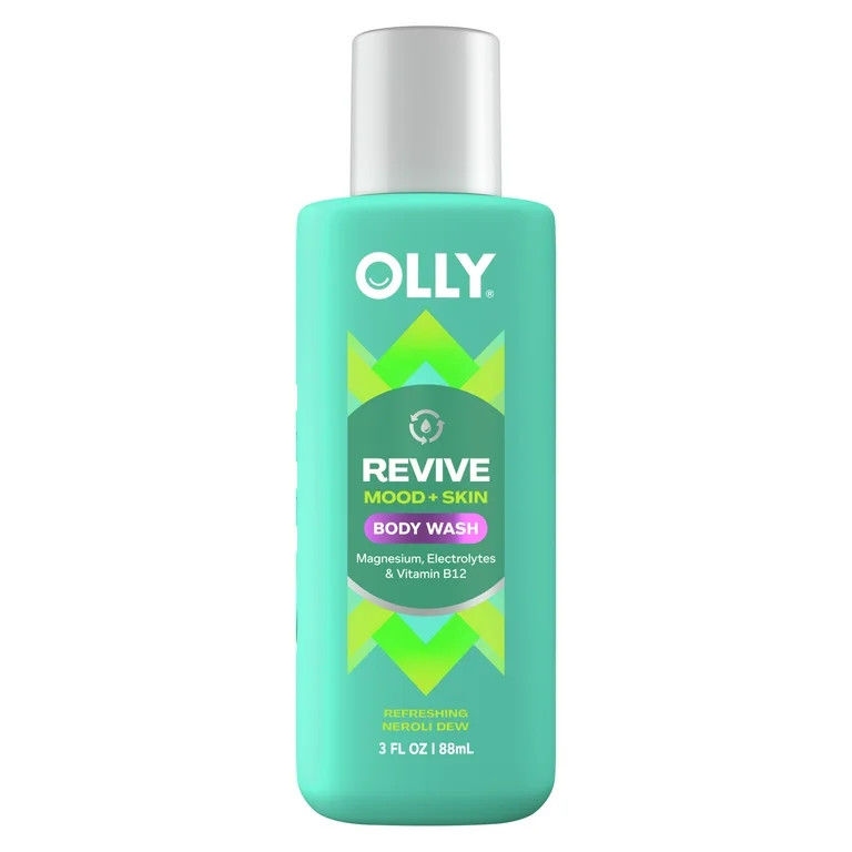 OLLY Vitamins Revive Body Wash Repairs Skin Barrier Neroli Dew, 3 oz | Walmart (US)