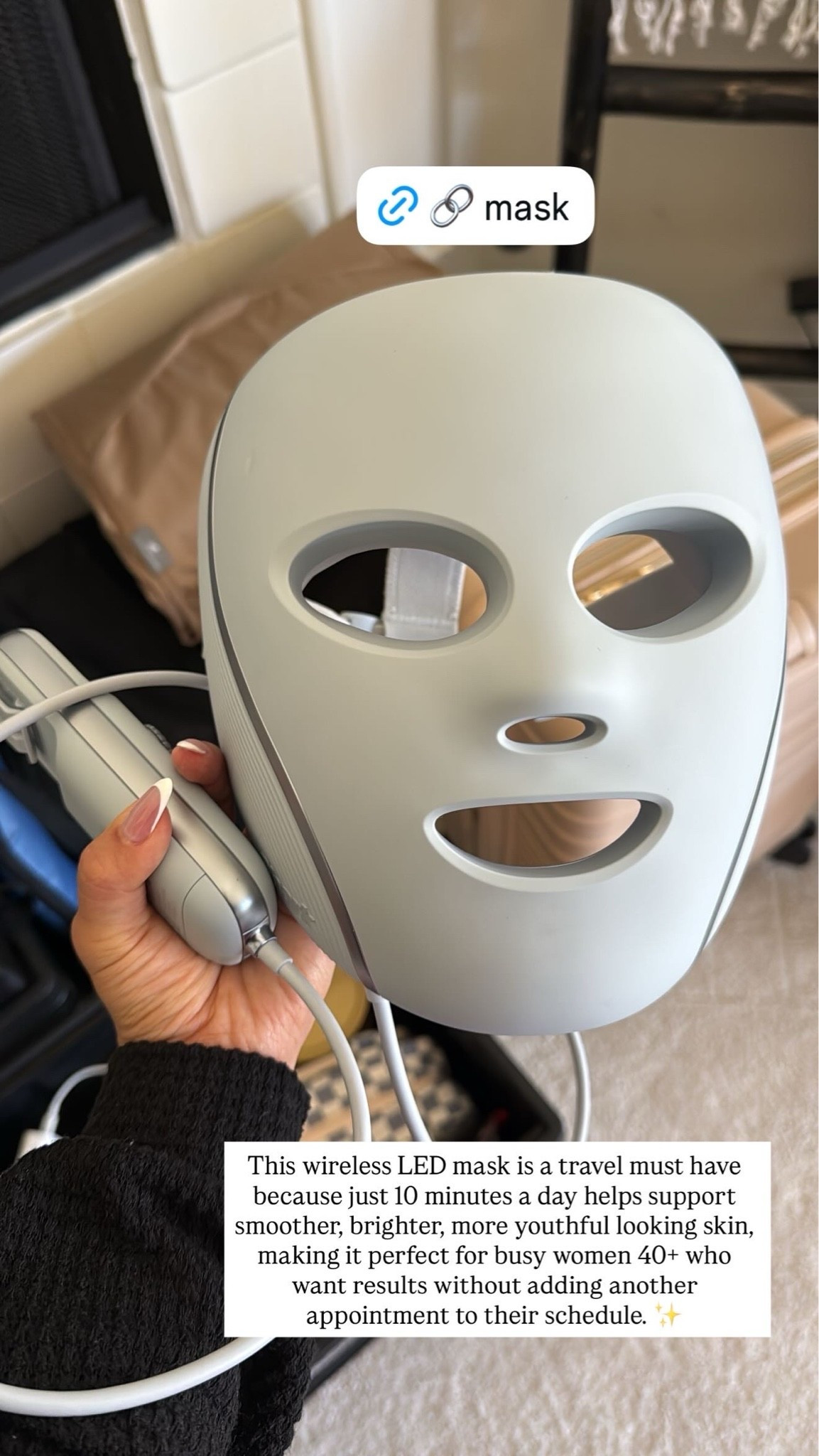 Wireless LED light mask for face, relay therapy, mask, shark mask,

#LTKTravel #LTKOver40 #LTKBeauty