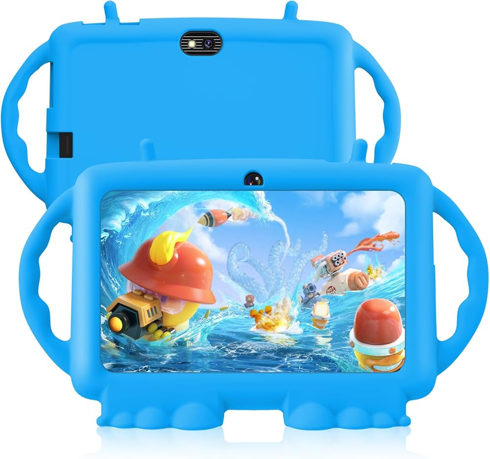 Relndoo Kids Tablet, 7 inch Android 11 Tablet for Kids, 3GB RAM 32GB ROM, Toddler Tablet with Blu... | Amazon (US)