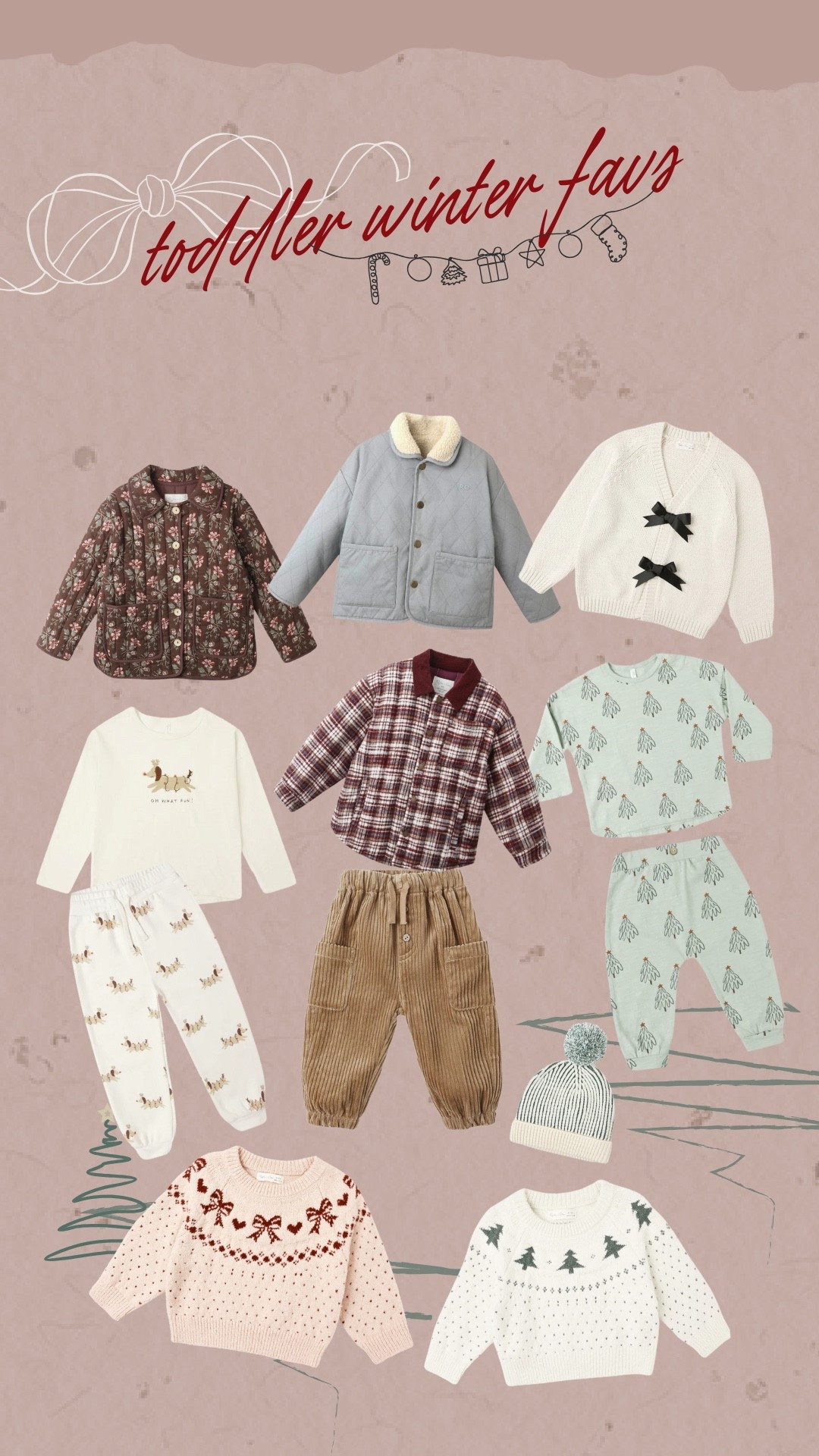 Just picked up a few new winter pieces for Jamie! Here’s some of my fav toddler girl & boy picks from Rylee & Cru ☃️

#LTKKids #LTKSeasonal #LTKHoliday