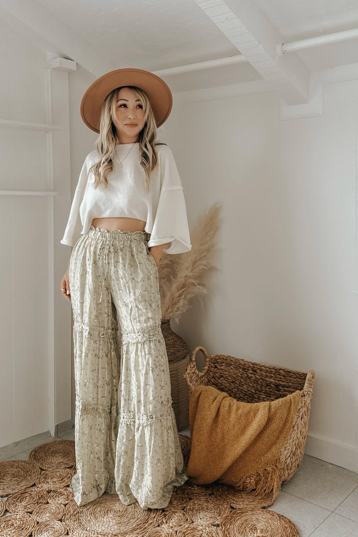 The cutest floral pants for spring. I’m 5ft and they were looong so I had to wear platforms with it. 

#LTKstyletip #LTKSeasonal