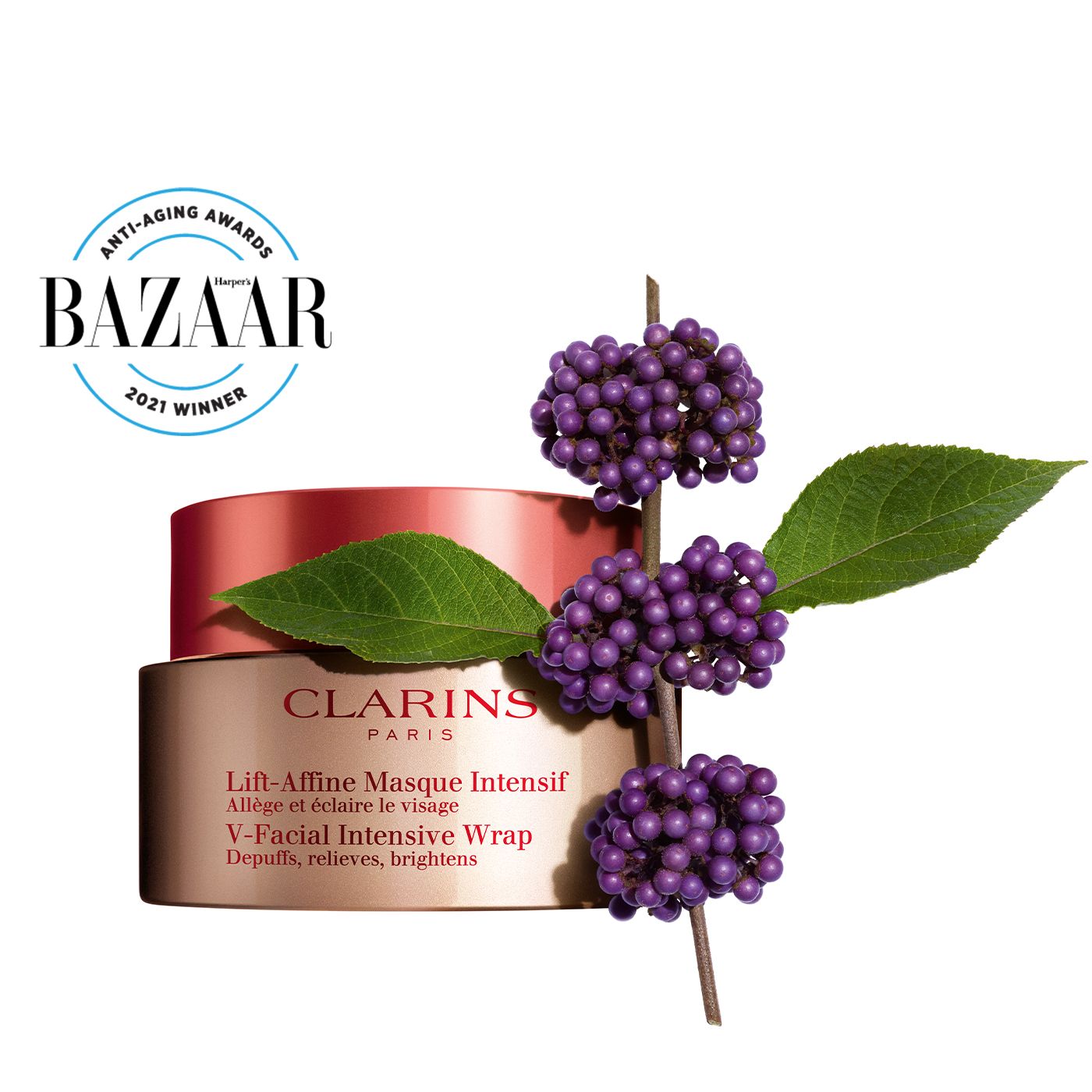 V-Facial Intensive Wrap


Cream-mousse face mask that relieves puffiness and swelling caused by s... | Clarins US Dynamic