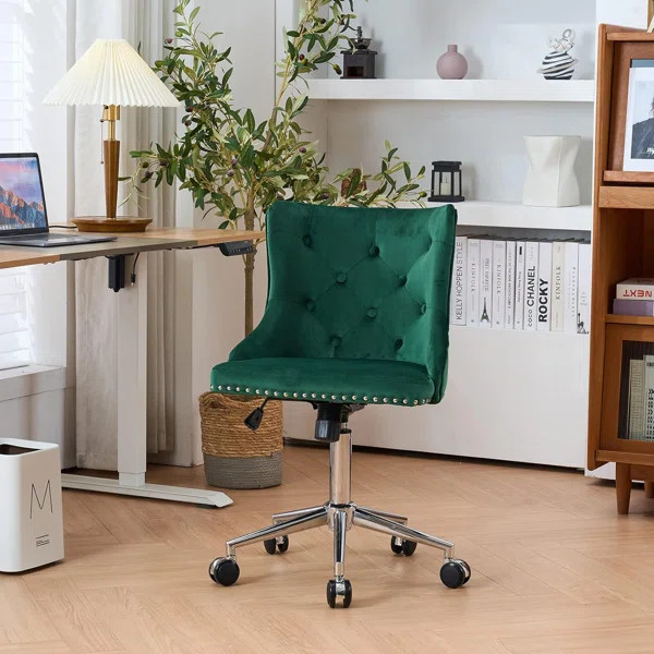 Matthias Velvet Task Chair | Wayfair North America