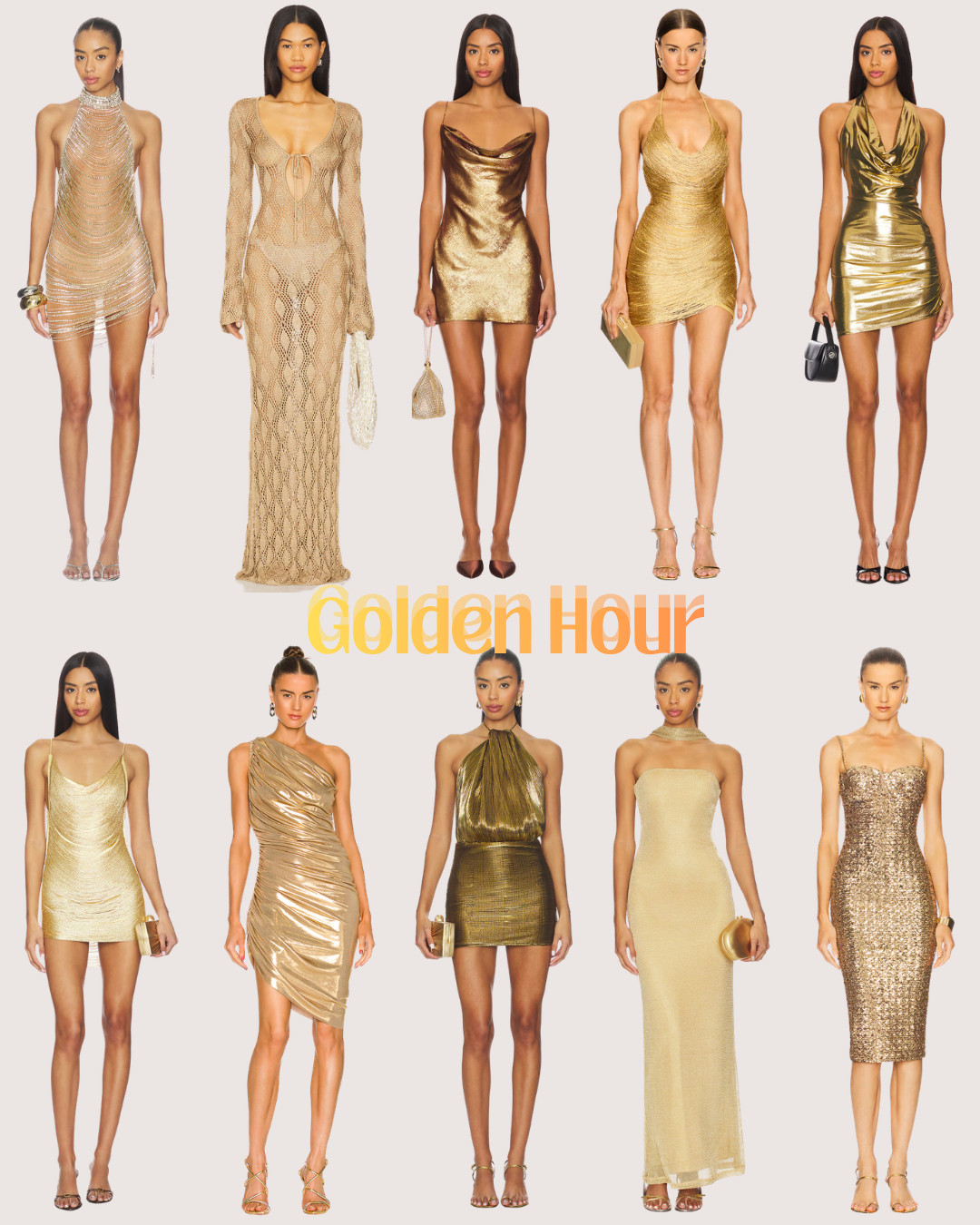 Golden Hour 🌅✨

Soft glows, champagne toasts, and that just-engaged magic—this bachelorette theme is all about warm tones, effortless beauty, and dreamy sunset moments. Think flowy dresses, gold accents, glowing skin, and outfits that look even better as the sun goes down.

Perfect for beach dinners, rooftop drinks, or a slow, aesthetic night with your girls 💫

Shop the looks for your Golden Hour bach ↓ 

 #LTKcanada #LTKdresses #LTKwedding