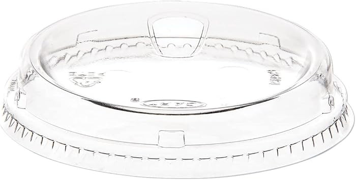 DART 626NSL Clear Strawless lid, Crystal Clear and Crack Resistant, for use with - TP12S, TP16D, ... | Amazon (US)