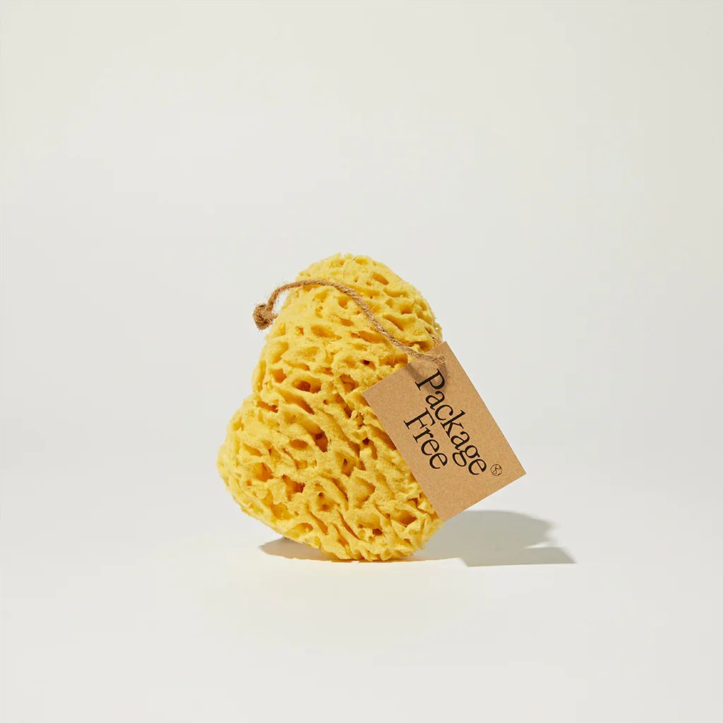 Clean your body without creating waste using a Package Free Sea Sponge. Did you know that the pla... | Package Free Shop