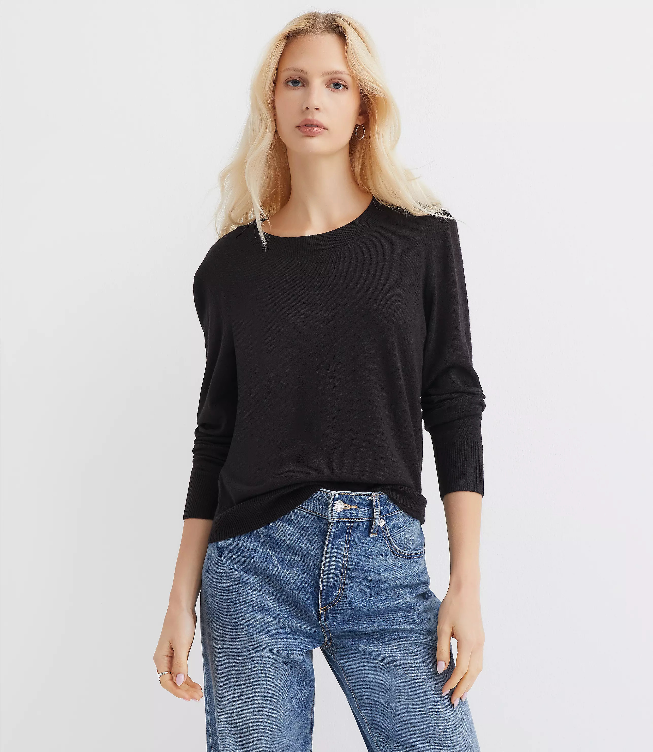 Luxe Knit Sweater | LOFT