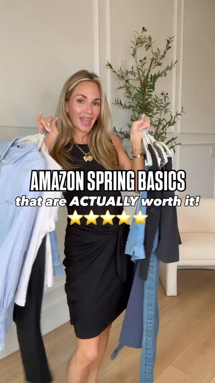 SALE ENDING SOON! 💖 must have spring and summer basics from Amazon and all are part of the Amazon big spring sale that ends tomorrow. Refresh your wardrobe with staple pieces you’ll have for years! 😍

#LTKootd #LTKSaleAlert #LTKPetite