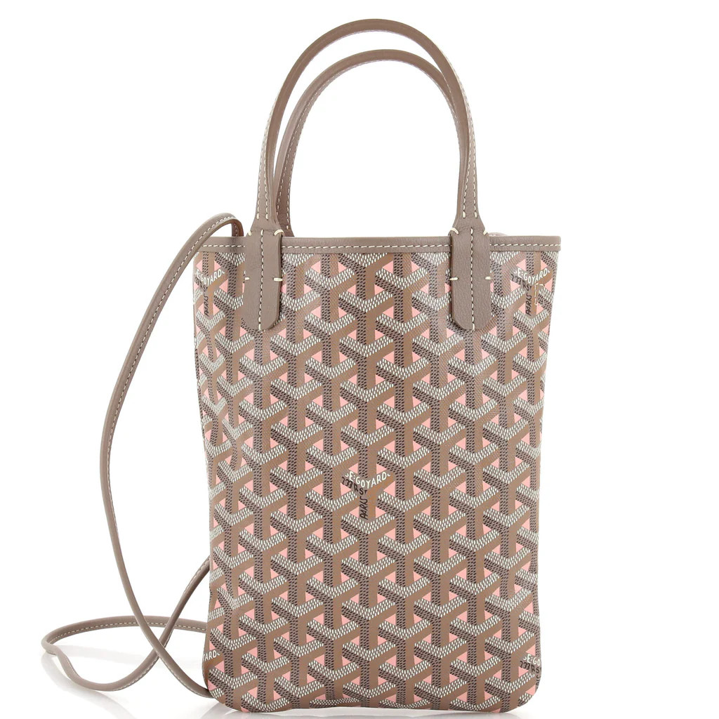 Poitiers Tote Claire Voie Coated Canvas Mini | Rebag