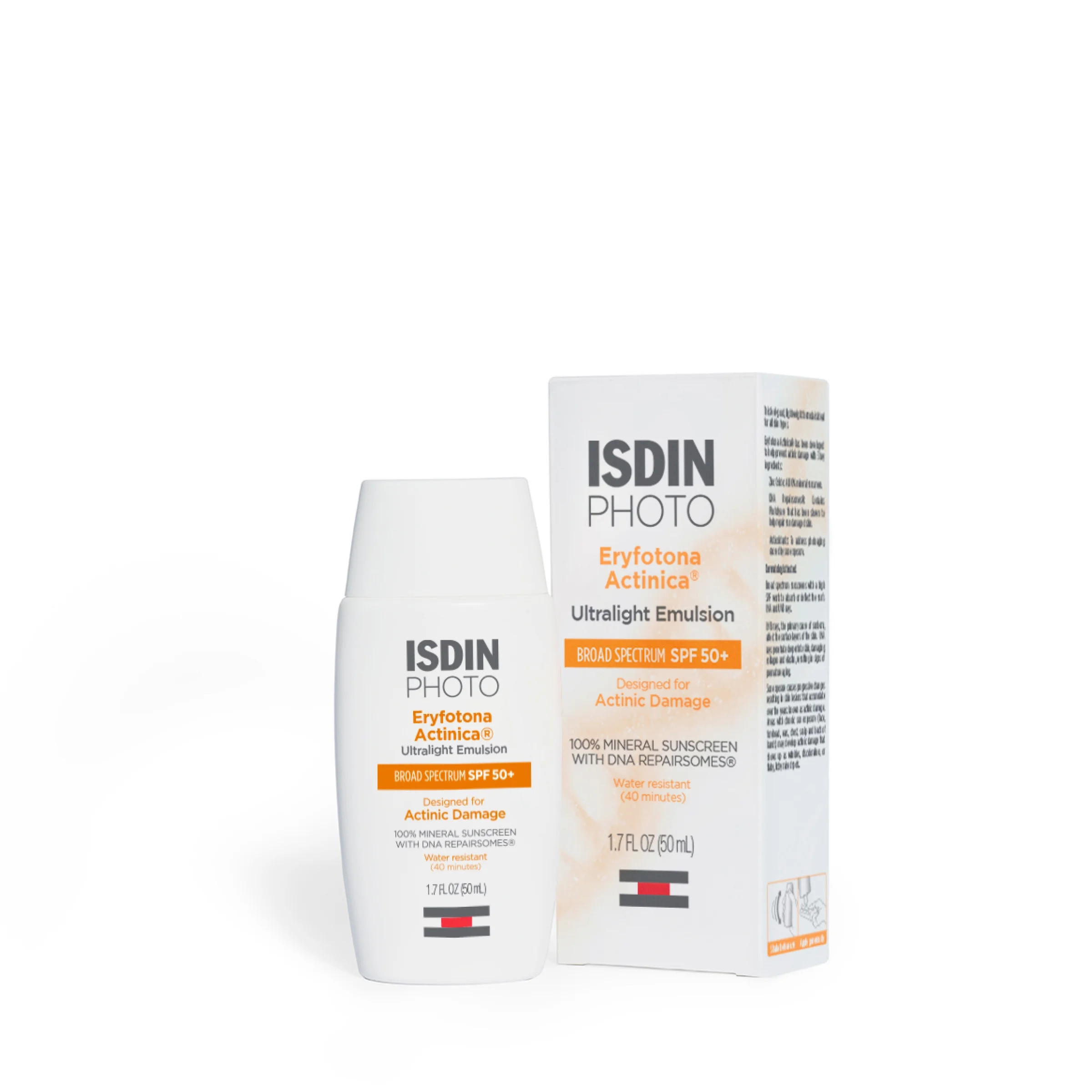 ISDIN Eryfotona Actinica Zinc Oxide and 100% Mineral Sunscreen Broad Spectrum SPF 50+, No White C... | Walmart (US)