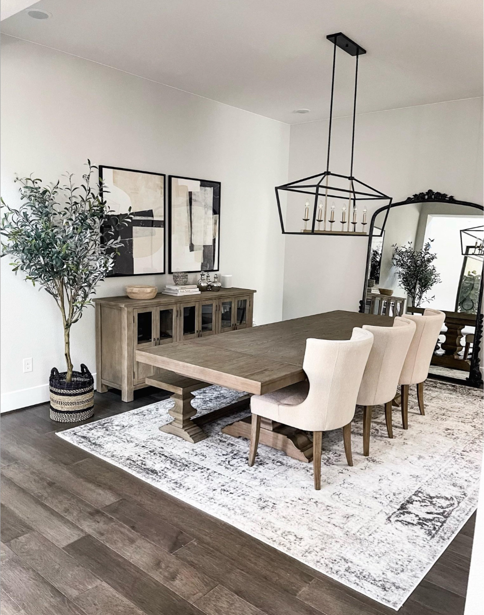 Neutral dining room setup 🤍 Home finds from Wayfair, Amazon, Pottery Barn, and more!

#LTKSaleAlert #LTKHome #LTKFindsUnder100