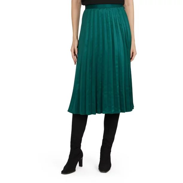 Mexx Women’s Pleated Skirt with Exposed Elastic Band | Walmart (CA)