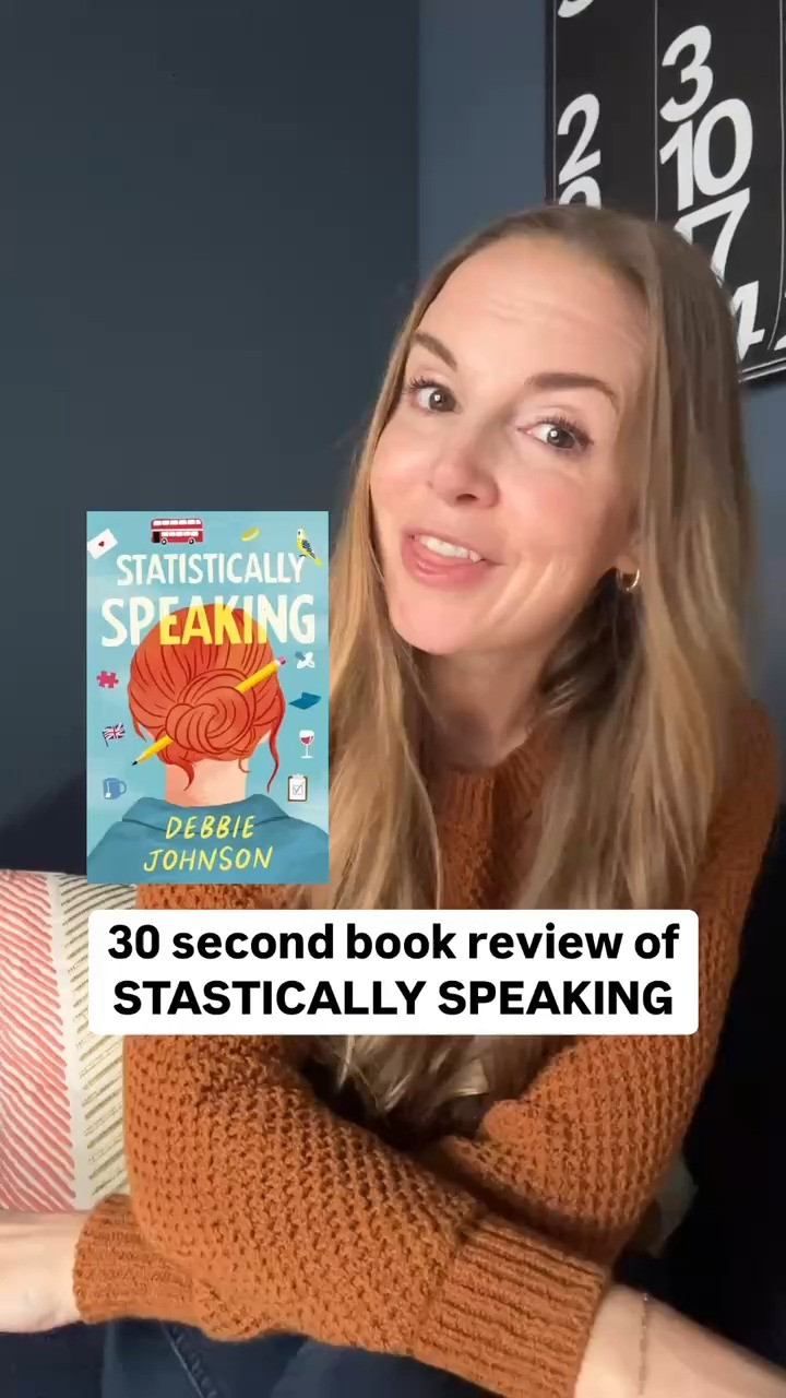 30 second book review of Statistically Speaking by Debbie Johnson! 

 