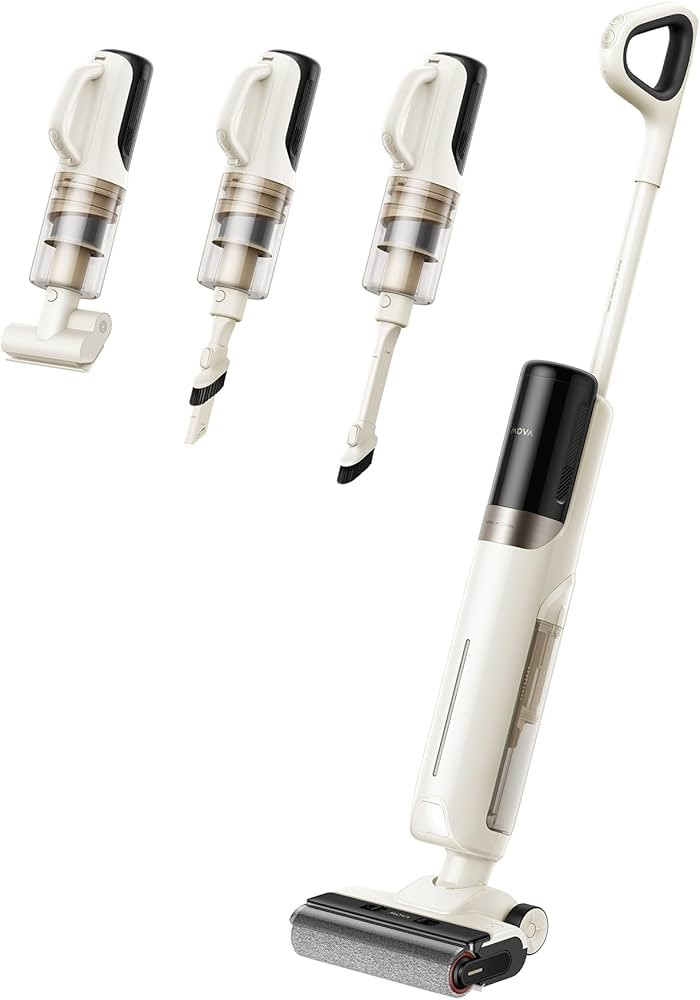 Mova K30 Mix Wet Dry Vacuum Cleaner, 4-in-1 Cordless Vacuum for Multi-Surface, 180° Lie-Flat Rea... | Amazon (US)