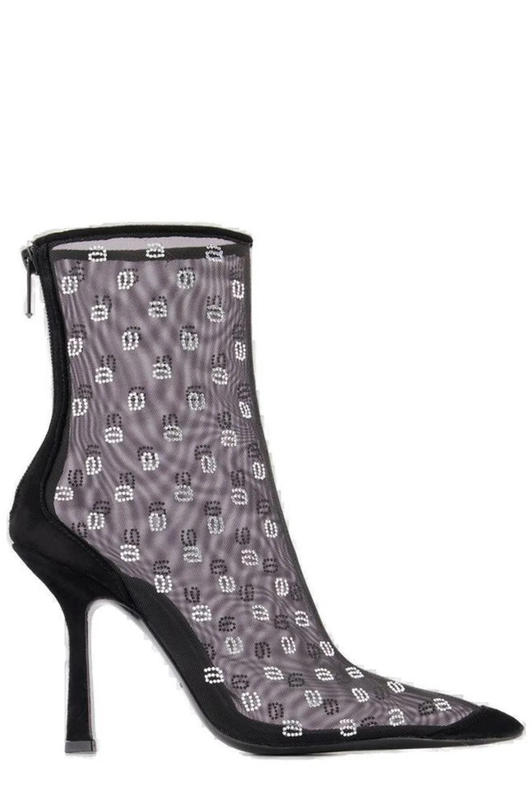 Alexander Wang Pointed Toe Zip-Up Boots | Cettire Global