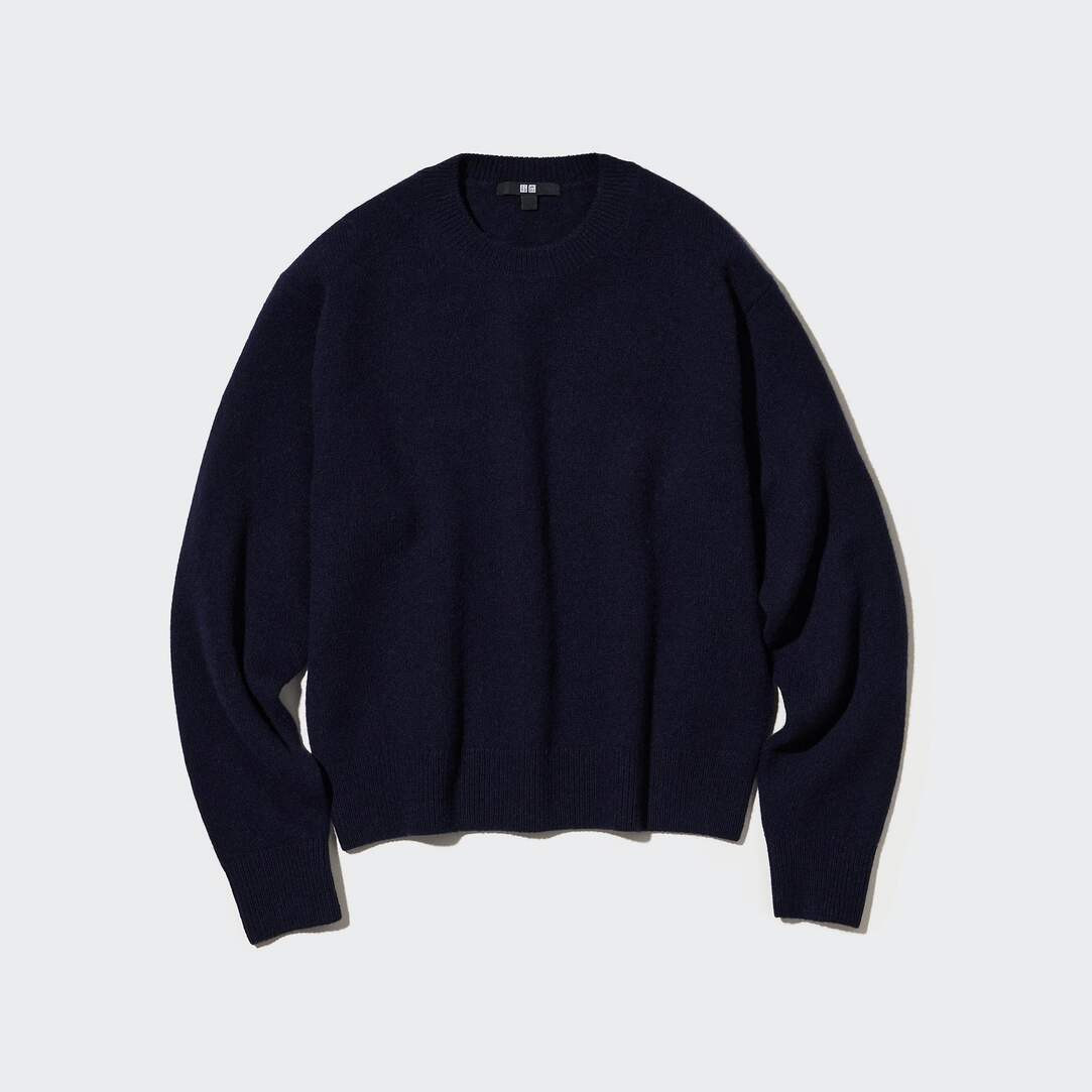 Premium Lambswool Crew Neck Jumper | UNIQLO (UK)