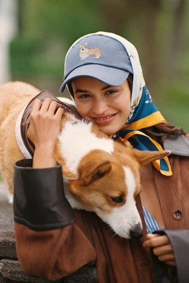 Needlepoint Icon Waxed Canvas Baseball Cap | Anthropologie (US)