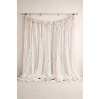 Lace Curtain, Boho Shabby Chic Wedding Curtain Backdrop | Etsy (US)