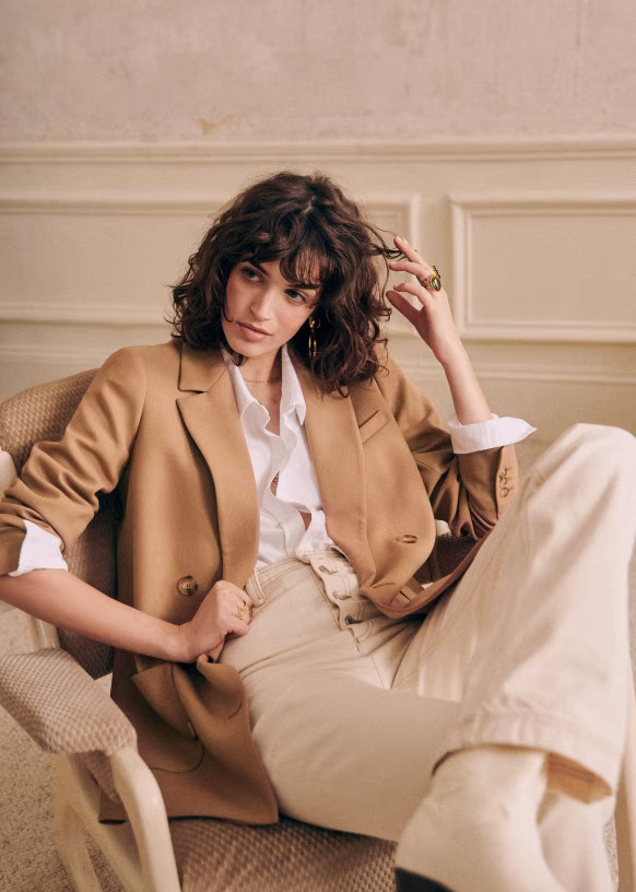 Michele Jacket - Camel -  - Sézane | Sezane Paris