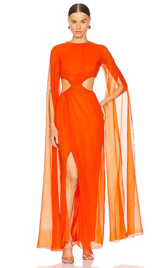 Reni Dress in Orange | Revolve Clothing (Global)