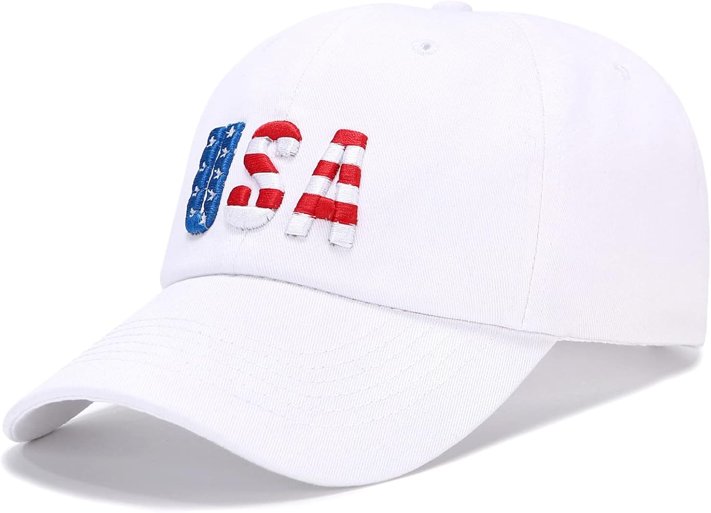 Vintage Washed Distressed Baseball Cap for Men and Women Cotton 100% Dad Hat Adjustable Style USA | Amazon (US)