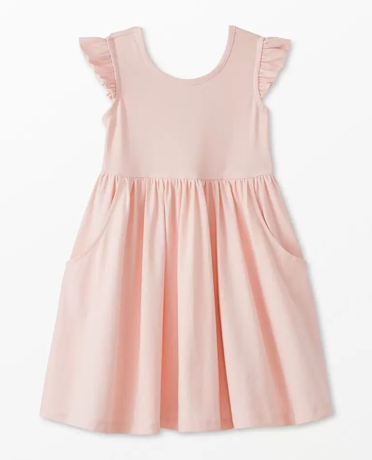 Ruffle Skater Dress with Pockets | Hanna Andersson
