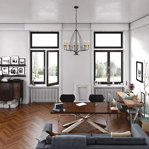 Folgate 8-Light Chandelier | Lumens