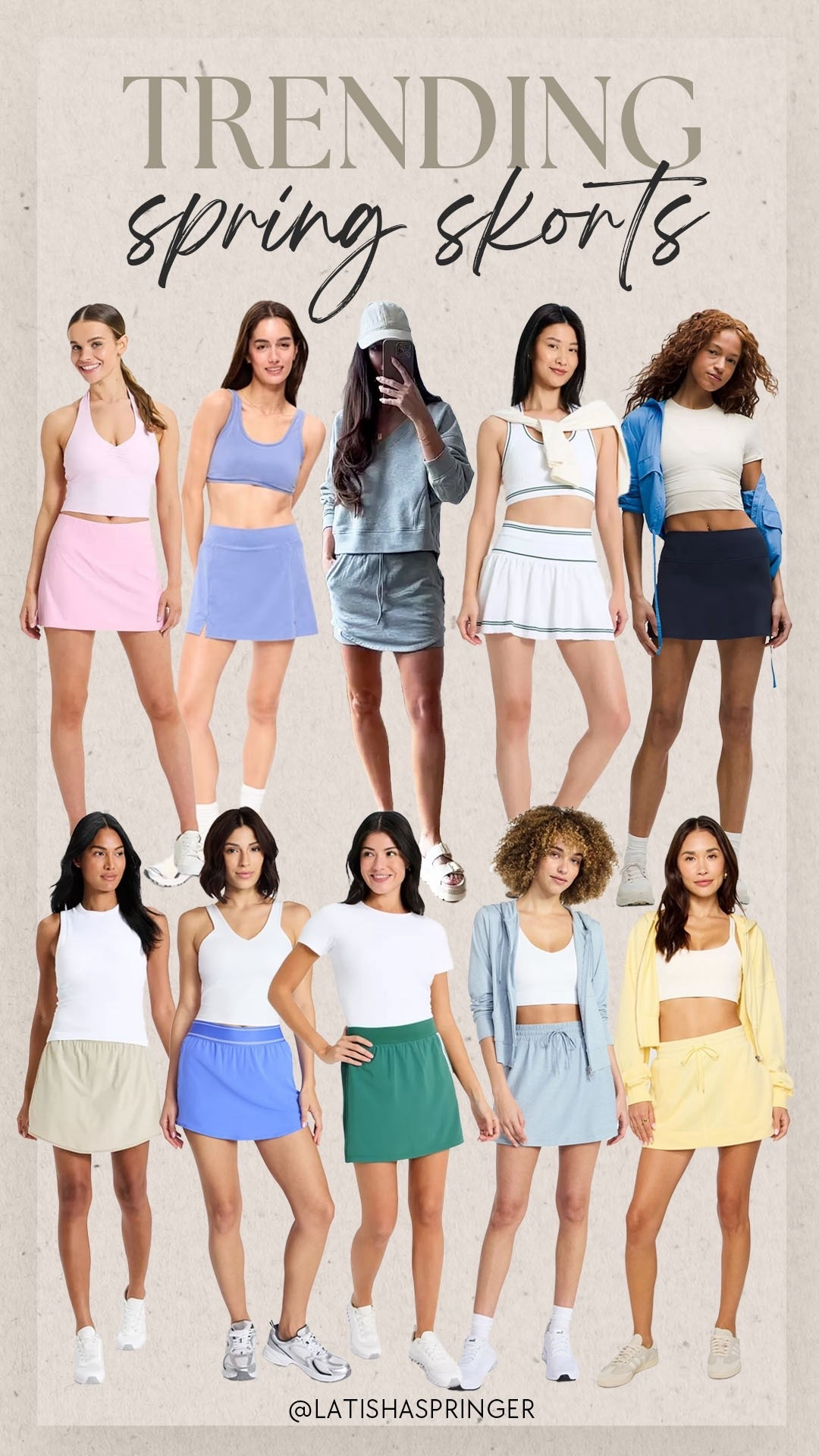 Activewear skorts are trending this spring! So many cute ones and they’re so versatile (and comfy)!

#springstyle

Spring style. Spring activewear. Trendy spring style. Trending spring skort  

#LTKSeasonal #LTKootd #LTKActive