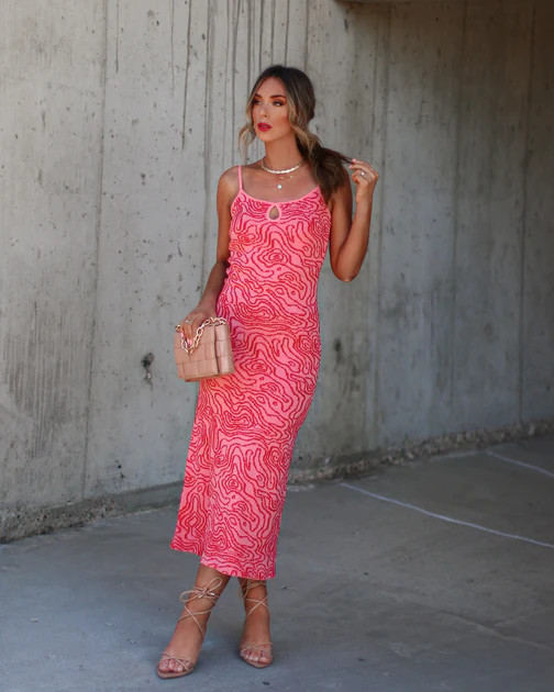 Hypnotized Printed Knit Maxi Dress | VICI