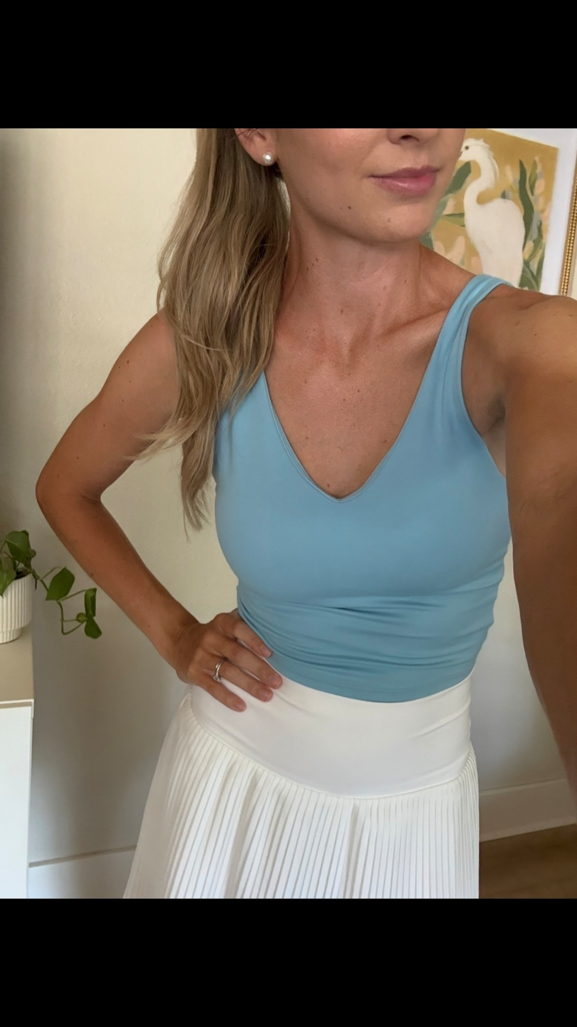 Favorite target active top and skirt