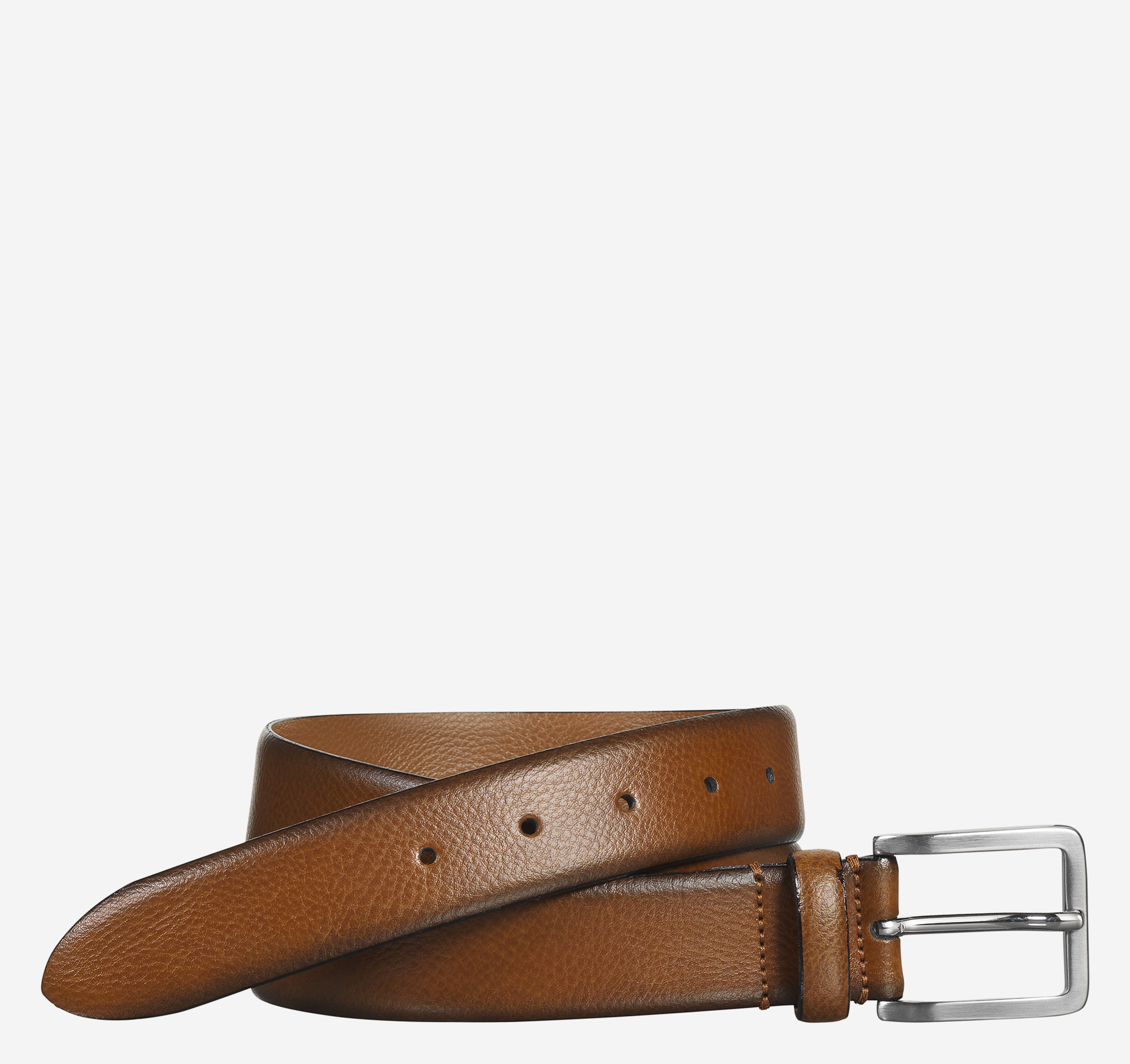 Feather-Edge Dress Belt | Johnston & Murphy