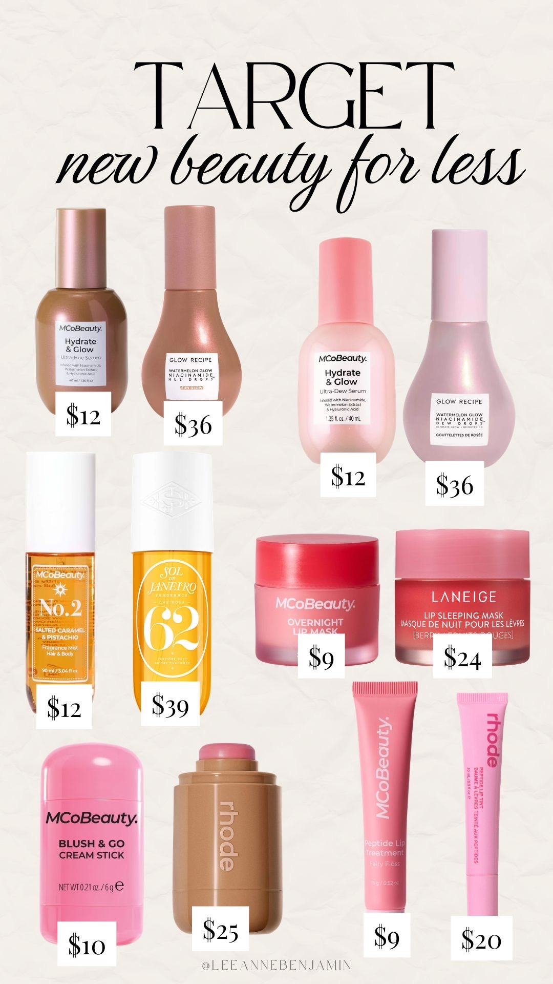 Name brand look for less beauty products from Target! These are highly rated 

#LTKgrwm #LTKBeauty