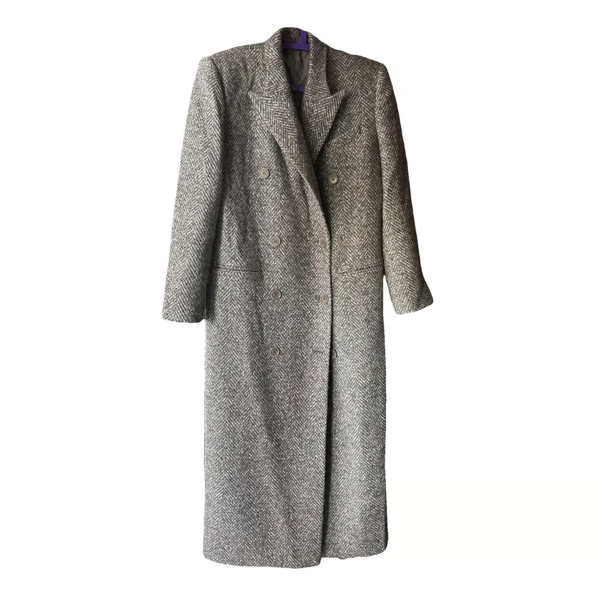 Wool coat Magda Butrym Grey size 38 FR in Wool - 36196740 | Vestiaire Collective (Global)