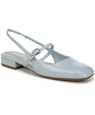 Franco Sarto Women's Destin Square Toe Mary Jane Slingback Flats - Macy's | Macy's