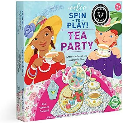 eeBoo Tea Party Spinner Game | Amazon (US)