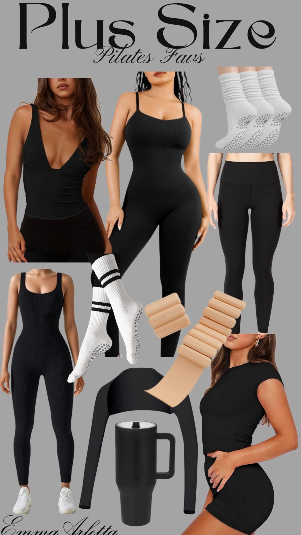 plus size Pilates favs 🩰☁️🏋️‍♀️💦

Workout, gym outfit, Athleisure, Pilates, pilates outfit, workout set

#LTKPlusSize #LTKActive