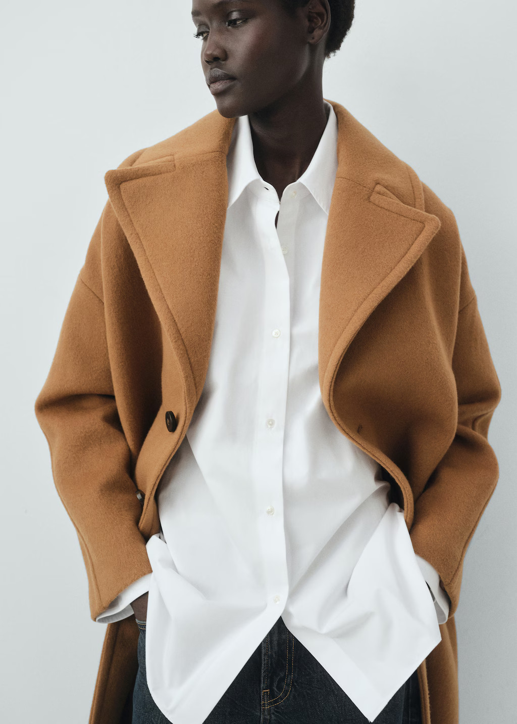 Manteco wool coat with lapels | Mango (US/MX/AU)