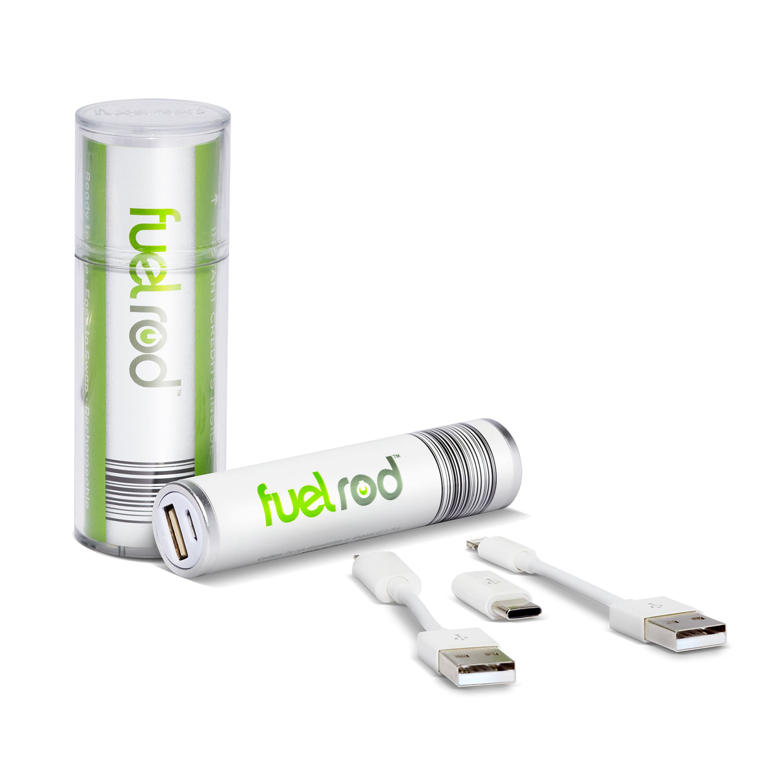 FuelRod Portable Charger Kit, 2-Pack, with Universal Charging Cables and Adapters for All Tablets an | Amazon (US)