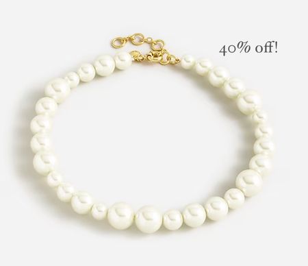 Pearl necklace, pearl jewelry, trendy jewelry, jewelry crew

#LTKsalealert