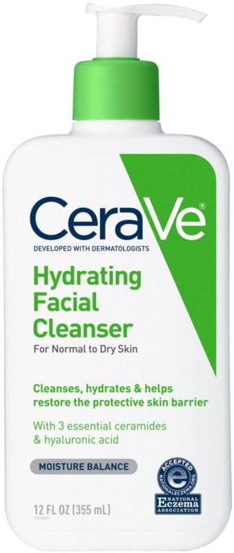 CeraVe Hydrating Facial Cleanser with Ceramides and Hyaluronic Acid | Ulta Beauty | Ulta